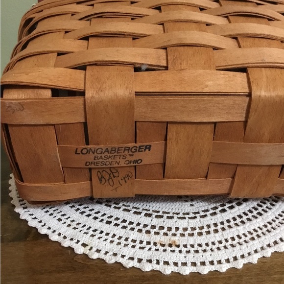 LONGABERGER CANDLE BASKET SET - Picture 4 of 7